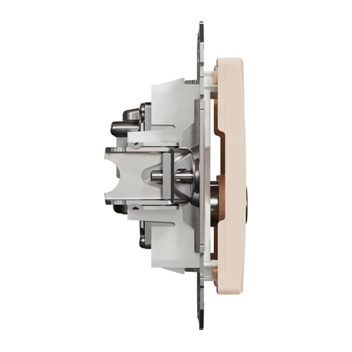 Built-in TV/R terminal socket, mechanical SEDNA Design