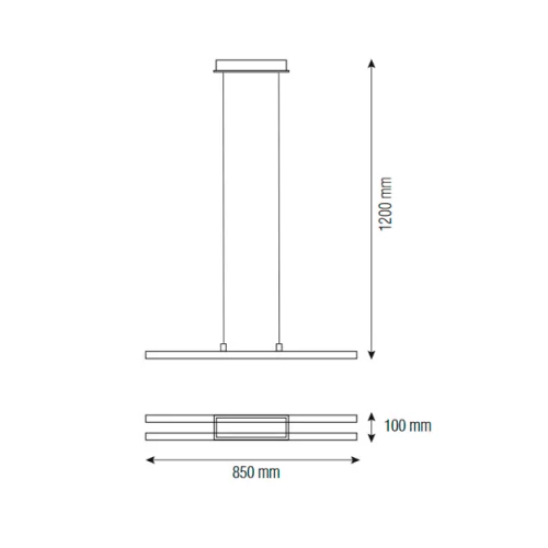 Hanging lamp MATRIX-35