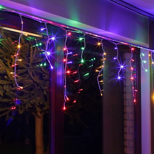 Christmas garland - icicles for facades and indoors