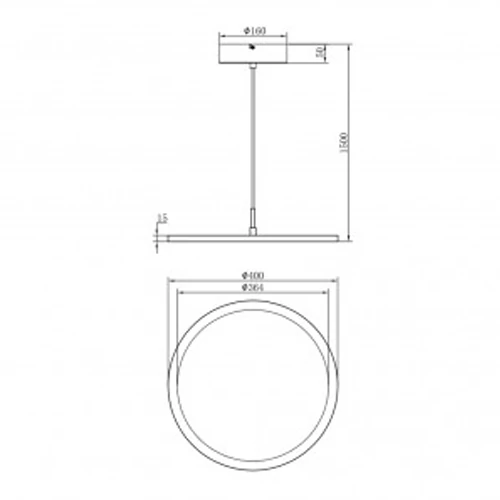 Hanging lamp TRAY