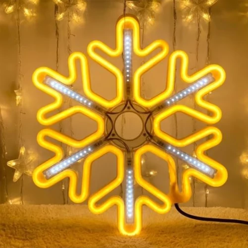 Christmas light - snowflake 75 x 76 cm