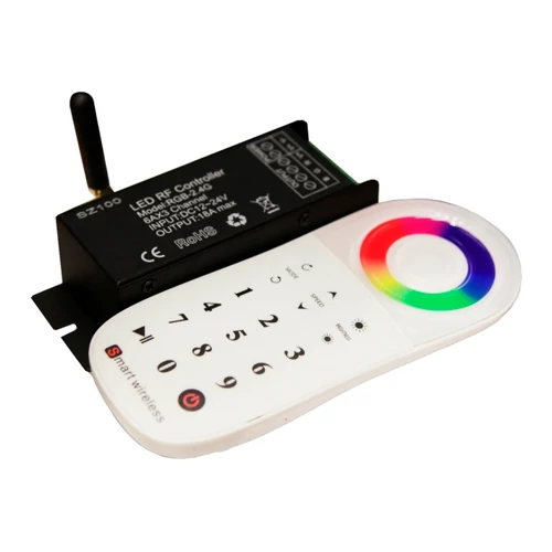 Multi-zone RGB Controller for LED strip with remote control / Multi-zone controller for multi-color strip with remote control / Professional control system / 4752233000536 / 05-855