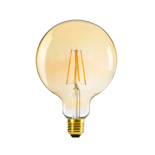 Vintage style LED bulb E27, G125, 7W, 2700K, 725Lm, filament