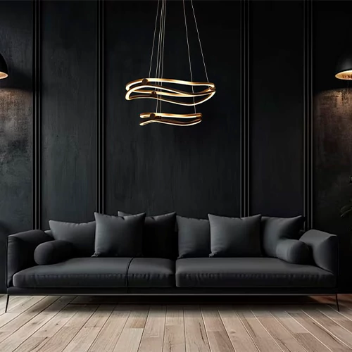 Pendant light MARZAPANE NERO