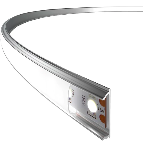 Anodized felxible aluminum profile for LED strip HB-18X6M