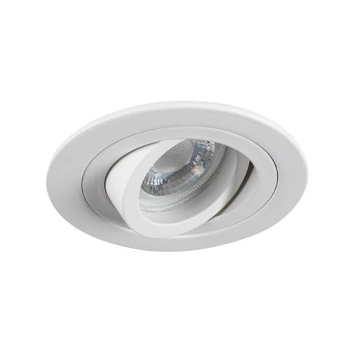 Recessed luminaire SEIDY CT-DTO50-W/M, excl. MR16, max 10W, IP20