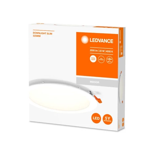 LED встраиваемая панель 22W 4000K DOWNLIGHT SLIM