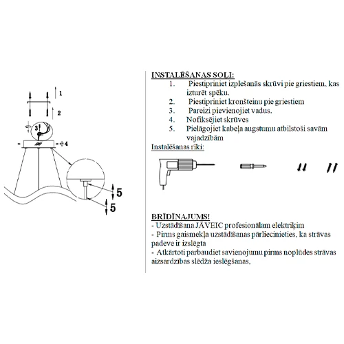 Pendant light DUA ANELLI