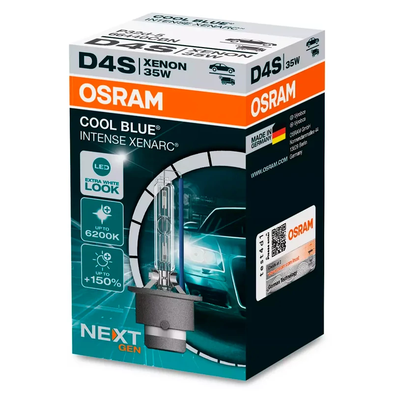 Ксеноновая лампа D4S, серия XENARC COOL BLUE INTENSE (NEXT GEN)