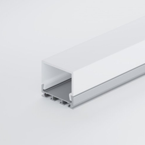 Анодированный высокий алюминиевый профиль для 1-2 ряда LED лент HB-26X23