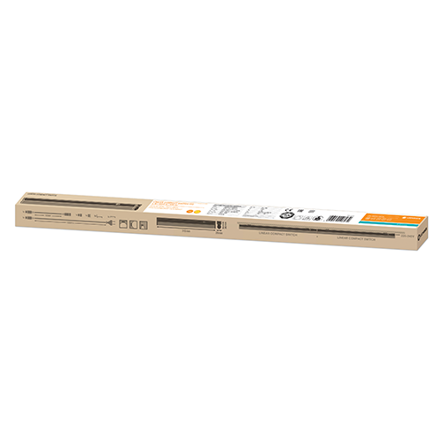 LED linear luminaire 30cm, 4W, 3000K, IP20 LINEAR COMPACT SWITCH