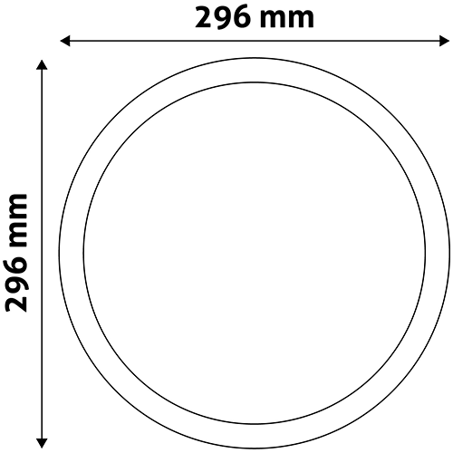 LED iebūvējamais panelis 24W, 2000lm, 4000K, IP20, 120°