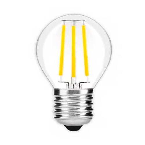 LED bulb E27, G45, 6W, 806lm, 2700K, filament