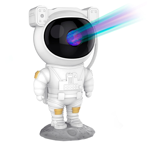 Проектор астронавт с пультом для дома - проекция звёздного неба, галактики, космоса