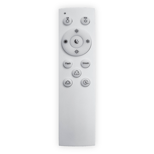 Ceiling lamp with remote control OYSTER STELL 24W, CCT+RGB, IP20
