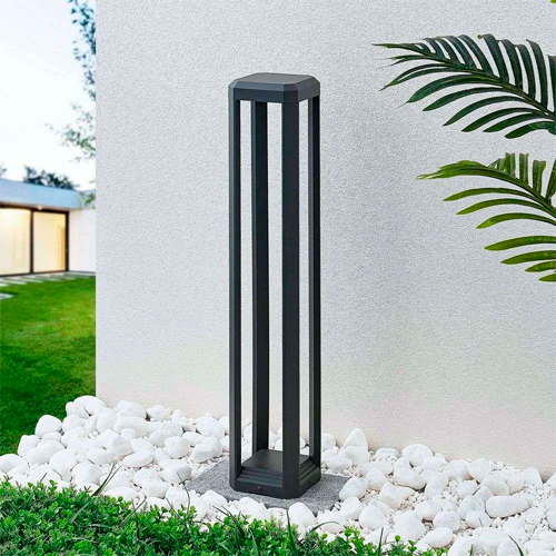 Outdoor decorative dimmable pole 60cm, 12W, 3000K, IP65