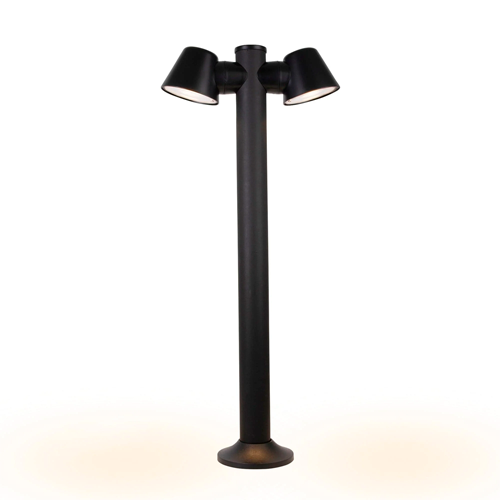 Уличный светильник - столбик CONE, 80cm, excl. 2 x GU10, IP54, IK09