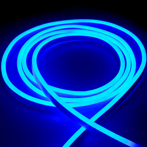 LED Neon strip 12V, blue, IP67, 5m, 6x12mm, NEON FLEX