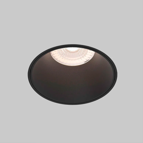 Built-in lamp - fixture, excl. GU10, IP20, black