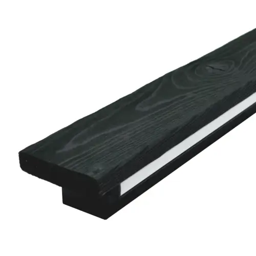 LED Facade lamp with burnt wood TAMNA, 24W, 3000K, IP65, IK08