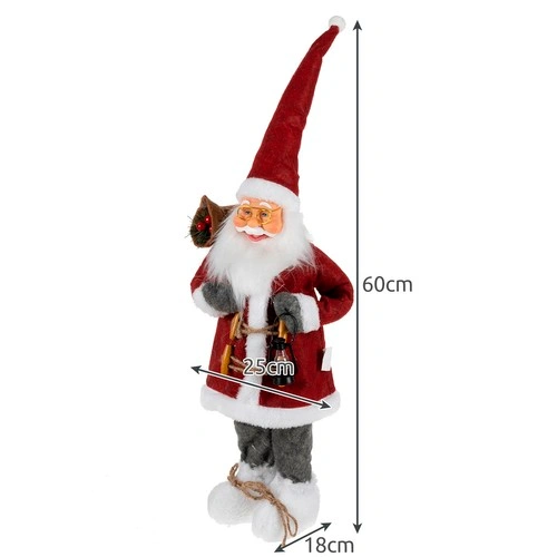 Christmas figure Santa Claus, 60cm