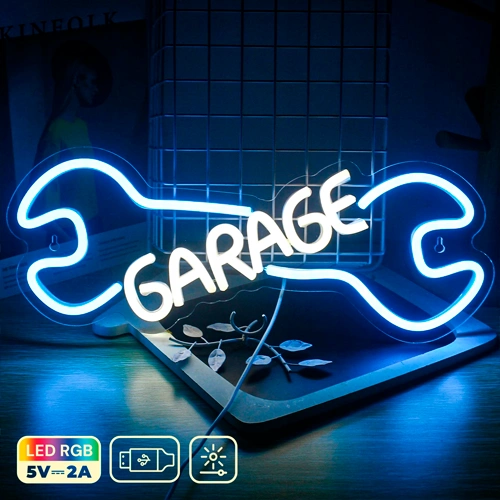 LED Neona gaismas izkārtne - GARAGE