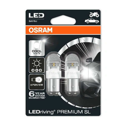 LED лампы P21/5W, 2W, 12V, 6000K, LEDriving Premium SL серия