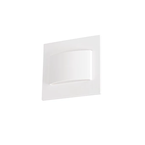 LED recessed stair and wall light 1.5W 30lm 3000K white