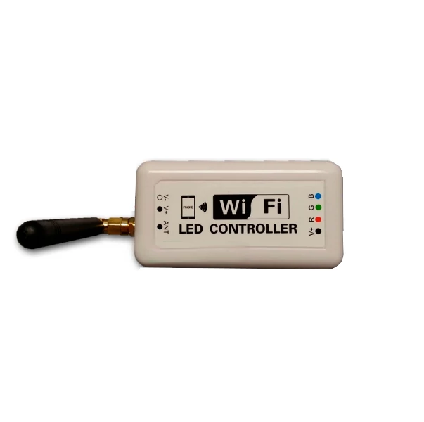 LED Wi-Fi Daudzkrāsainais kontrolleris (RGB) <3W 2.4G 12, 24V