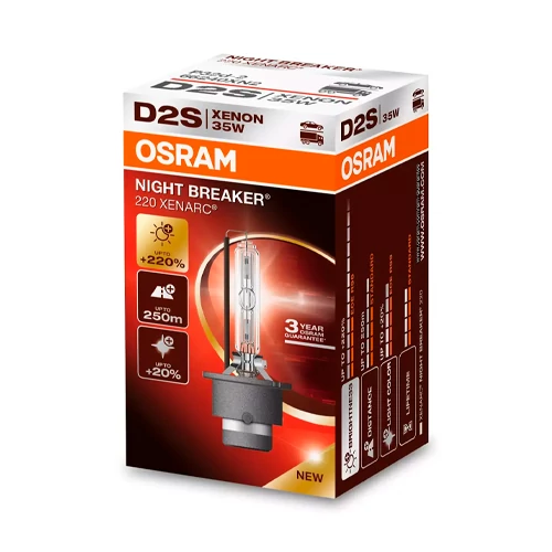 OSRAM D2S ksenona spuldze XENARC NIGHT BREAKER 220