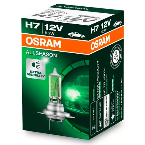 Halogen bulb H7, ALLSEASON SUPER series