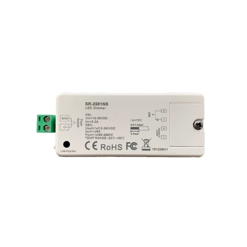 LED strip control system receiver 12-36V, 8A, single color