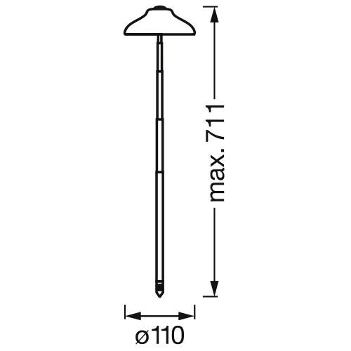 LED Fito lamp - umbrella for plants and seedlings