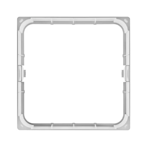 Paneļu rāmis kvadrāta 121 mm DOWNLIGHT SLIM FRAME SQ 105 WT