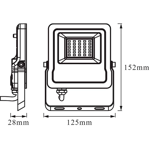 Outdoor LED smart floodlight SMART+ WIFI FLOOD