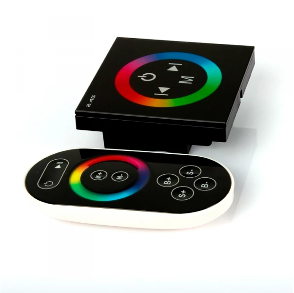 Built-in RGB controller with remote control, DC12-24V