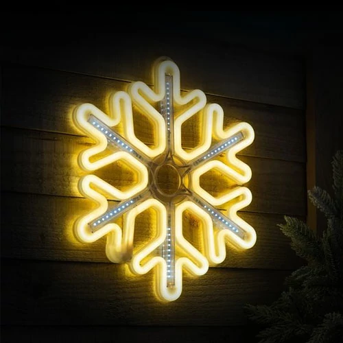 Christmas light - snowflake 26 x 30 cm