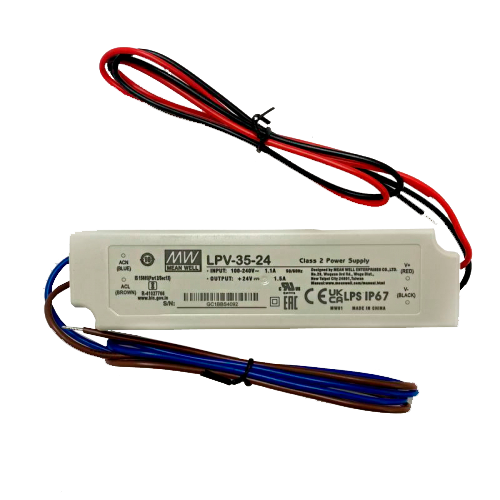 LED Pulse power supply unit 24V, 35W, IP67