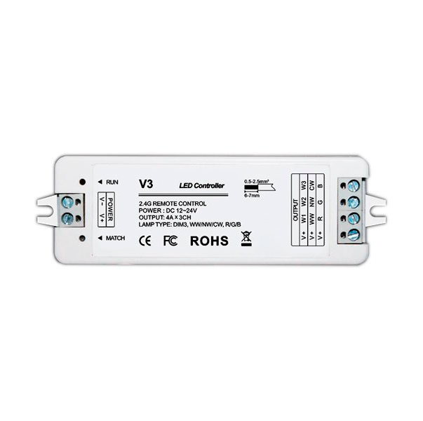 RGB Контроллер для LED ленты 3 зоны 144W/288W