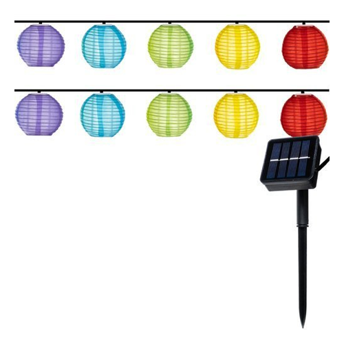 Light garland with solar battery 3m IP44