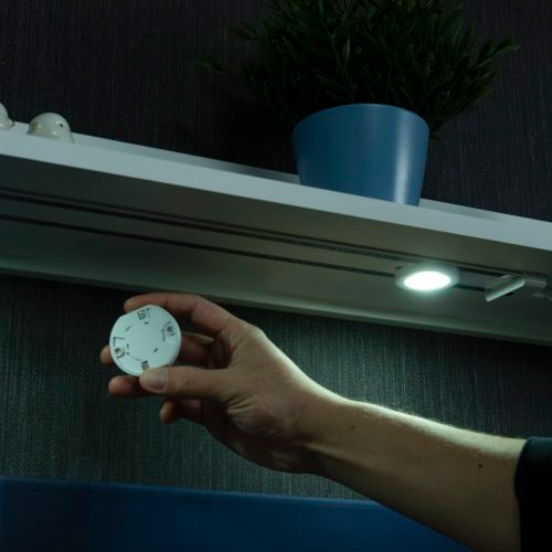 Wall and ceiling light with motion sensor