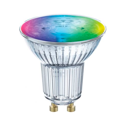 LED Viedā spuldze GU10, 45°, 4.9W, 350lm, RGB + W