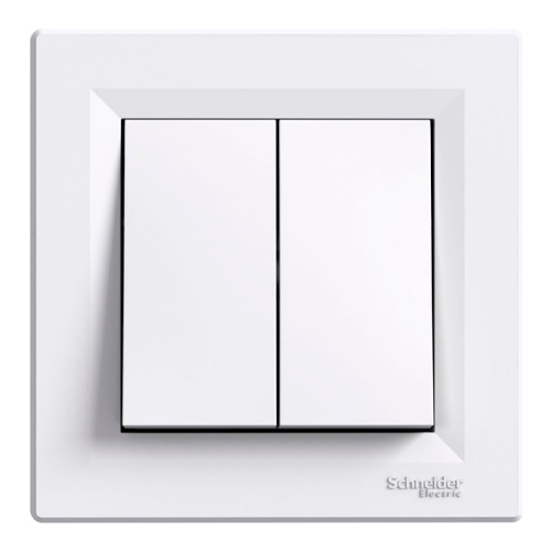 Built-in impulse two-way switch with frame, Asfora