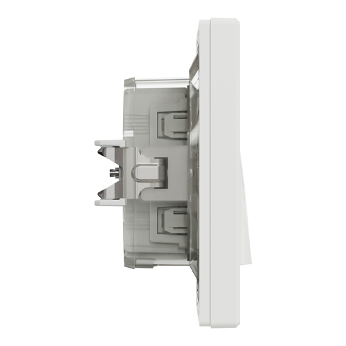 Built-in two-way switch with frame, Asfora
