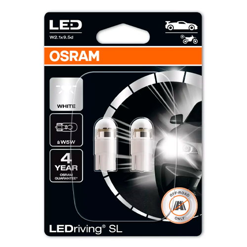 LED лампа W5W, серия LEDriving SL