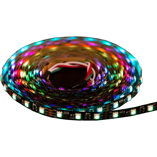 Adressable LED Strip WS2811, digital RGB, IP20, 12V, 14W