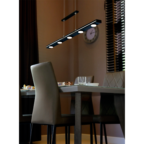 Pendant light LACAL, 7x4W, 7x380Lm, 3000K+5000K