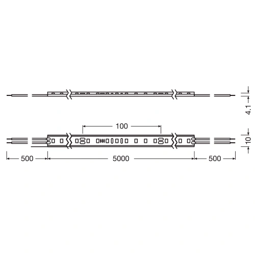 LED Lente 4000K, IP66, 24V, 9W, SMD