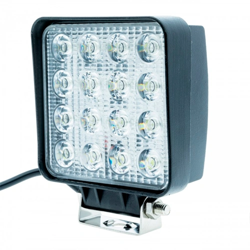 Papildu auto darba gaismas lukturis 48W, 9-32V, 6000K, IP67, 16LED