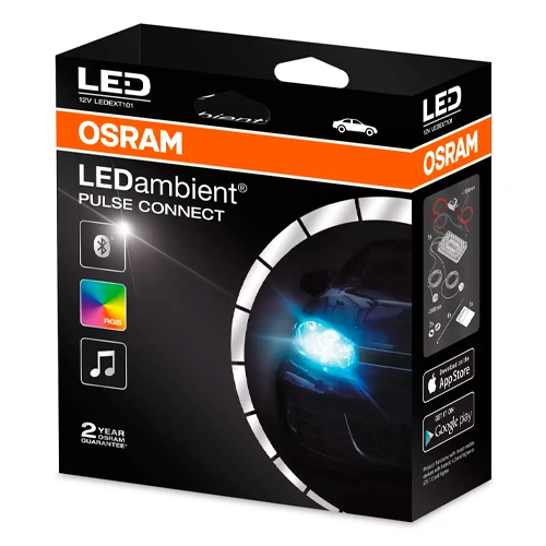 Car headlights and interior lighting LEDambient PULSE CONNECT LEDEXT101